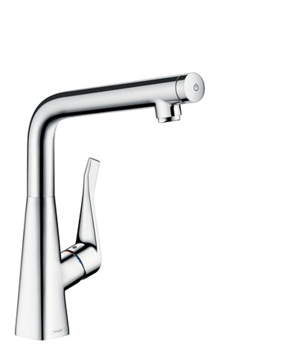 https://raleo.de:443/files/img/11eeea1f49e27e1092906bba4399b90c/size_l/Hansgrohe-HG-Spueltischmischer-320-Metris-Select-M71-1jet-edelstahl-optik-14883800 gallery number 1